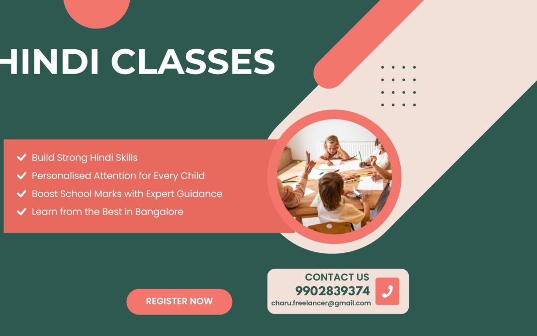 How hindi tuition in bangalore helps children speak and write confidently