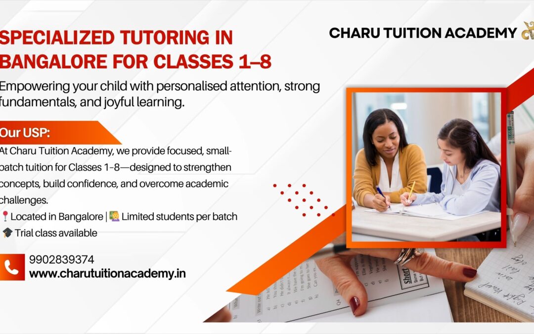 Specialized tutoring in bangalore – helping primary school students overcome learning challenges
