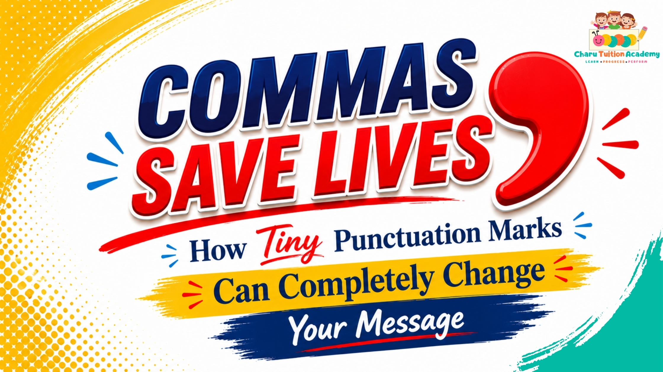 commas save lives